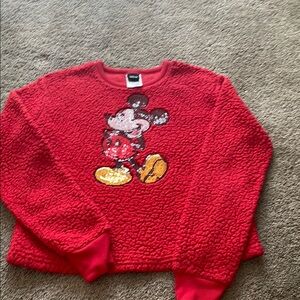Disney Vibrant Red Knit Apparel
